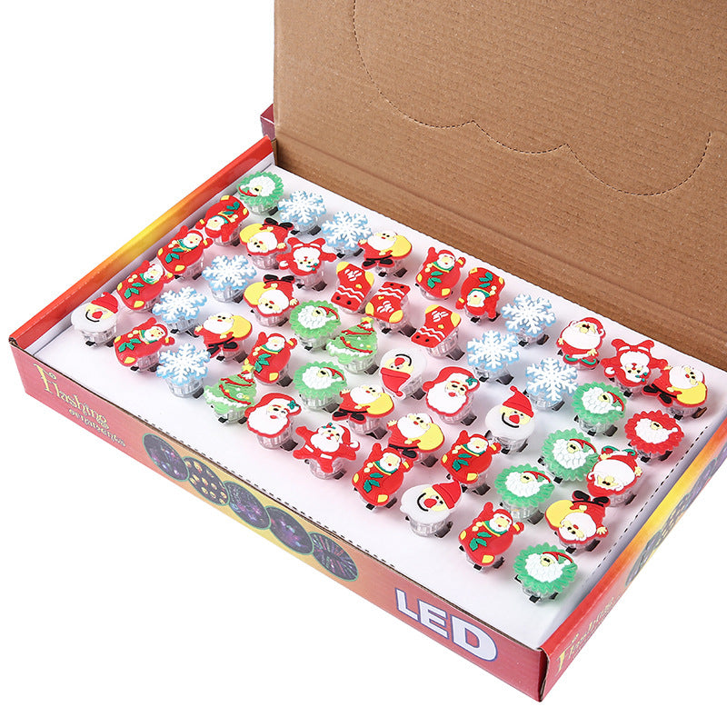 Lysende juleringer – Små gaver til barn