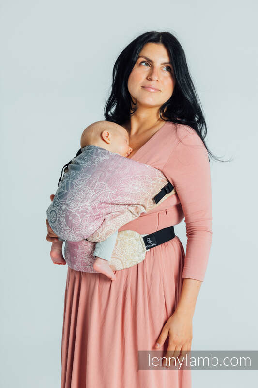 LennyHip bæresele, 100% bomull- WILD WINE - VINEYARD