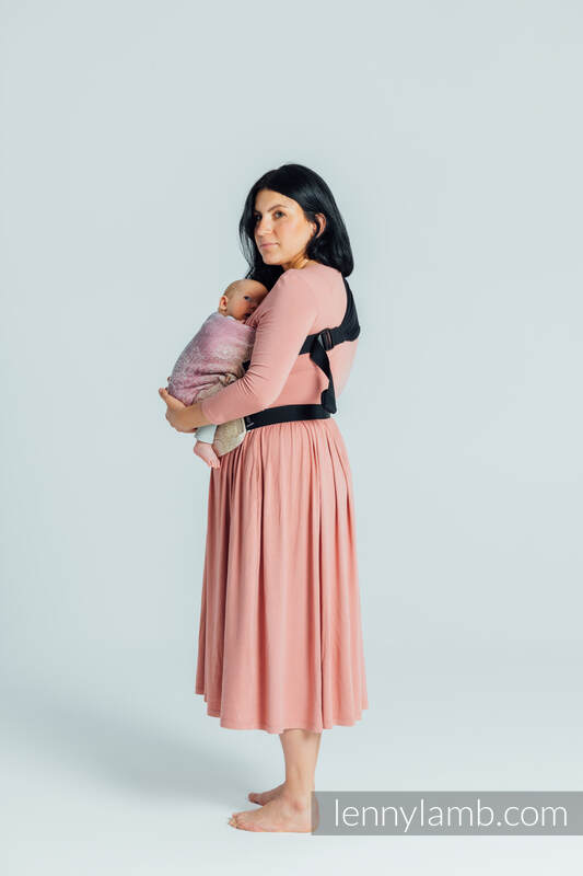 LennyHip bæresele, 100% bomull- WILD WINE - VINEYARD