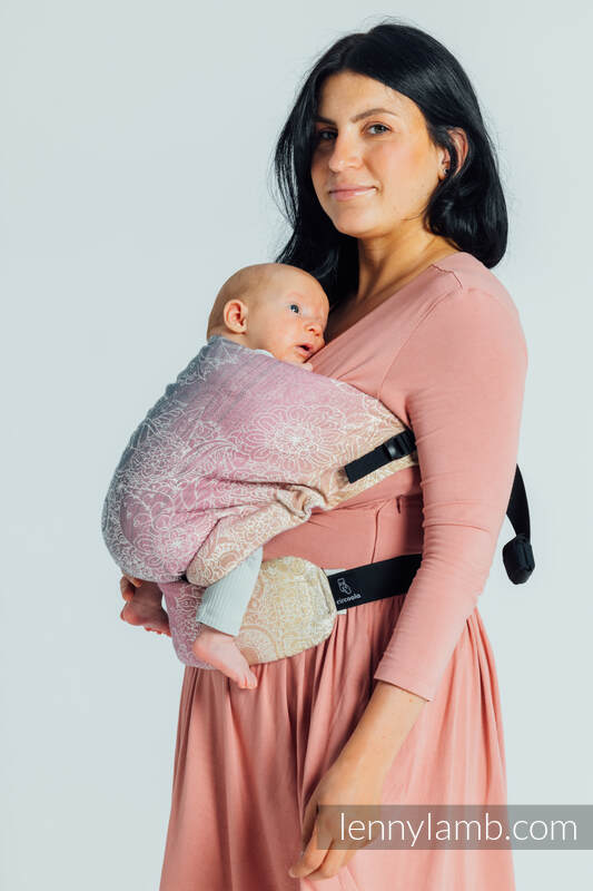 LennyHip bæresele, 100% bomull- WILD WINE - VINEYARD