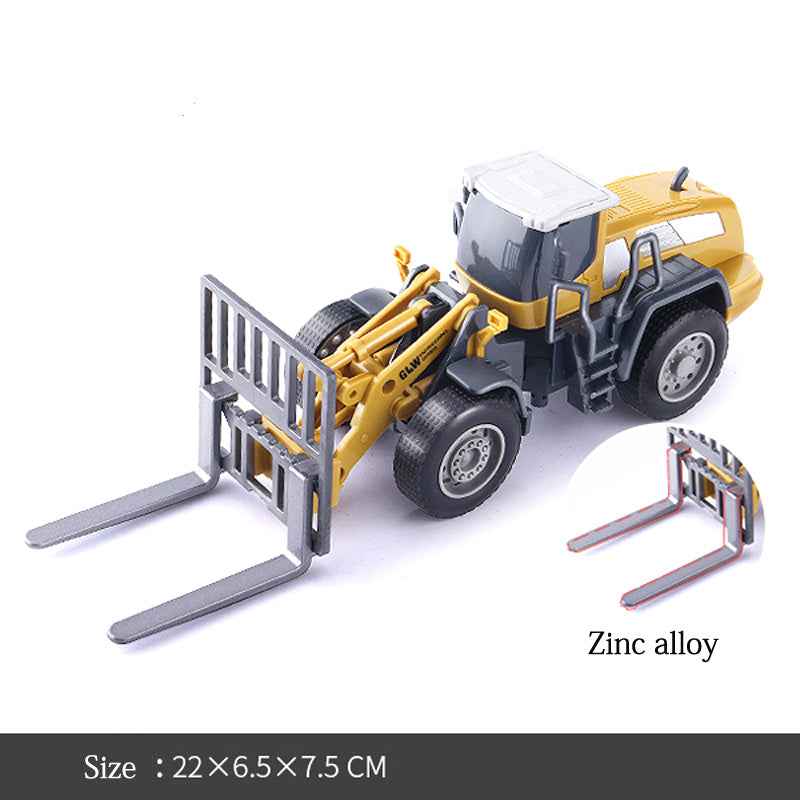 Forskjellige arbeids leke biler til barn