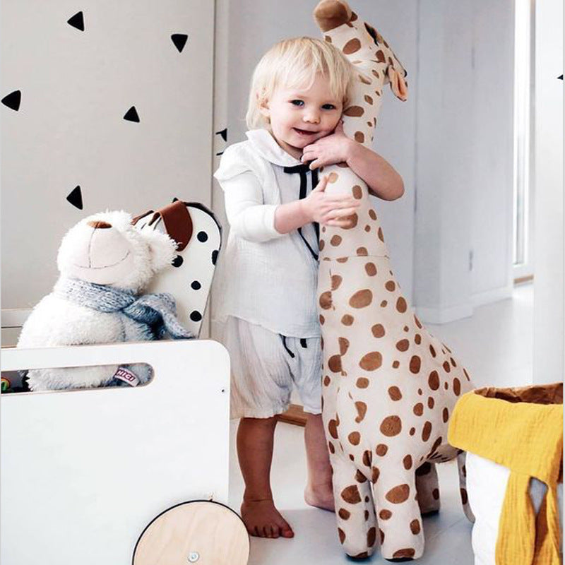 Ekstra stor  giraff bamse