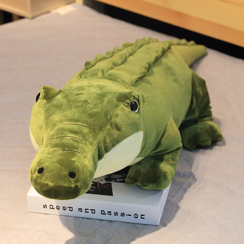 Stor krokodille pute - 90-120cm
