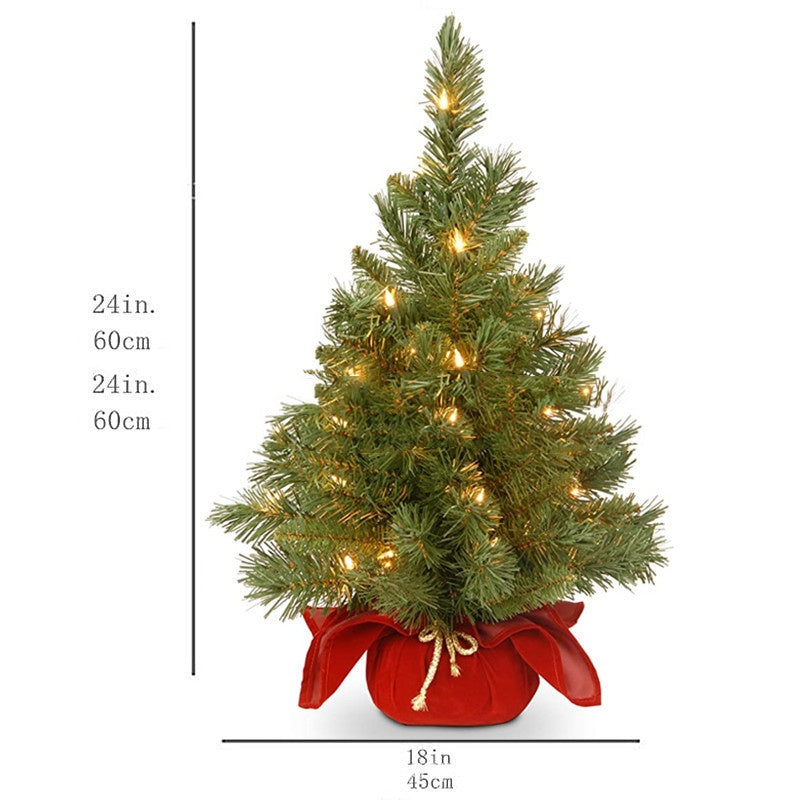 Mini kunstig juletre – Juledekorasjon og familiegave