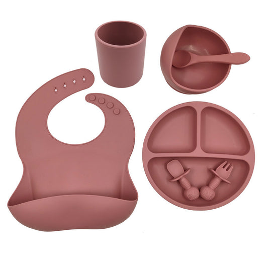 Baby dining set / with bowl, bib, cup and more