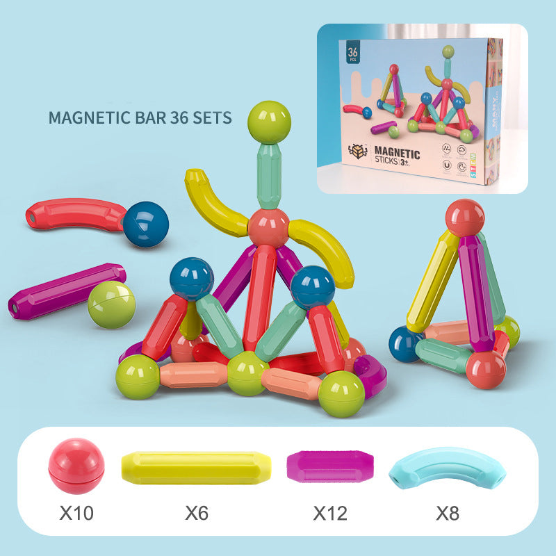 Magnetiske byggeklosser til barn
