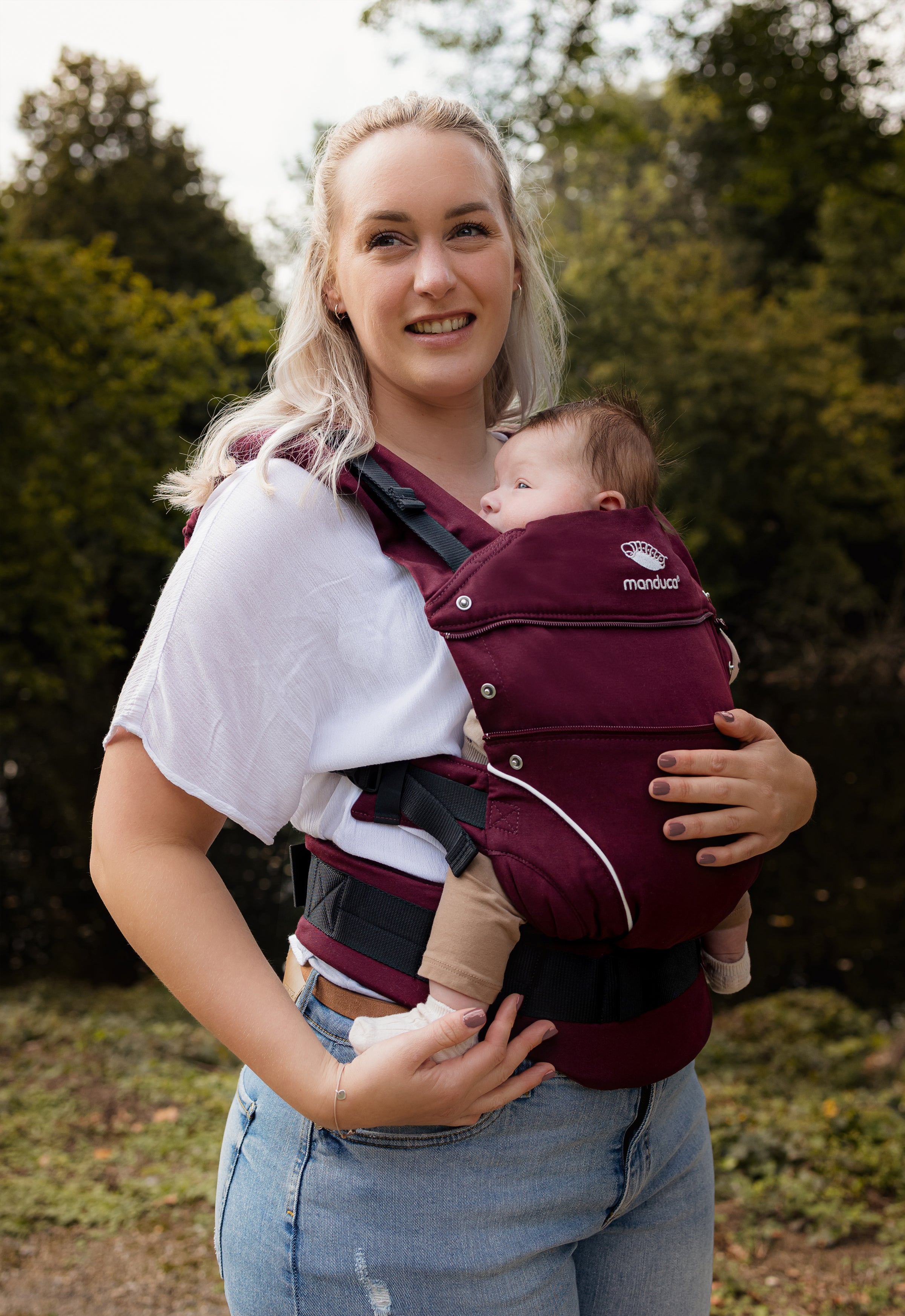 Manduca First Bæresele - PureCotton Berry