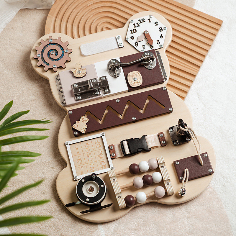 Montessori busy baby board