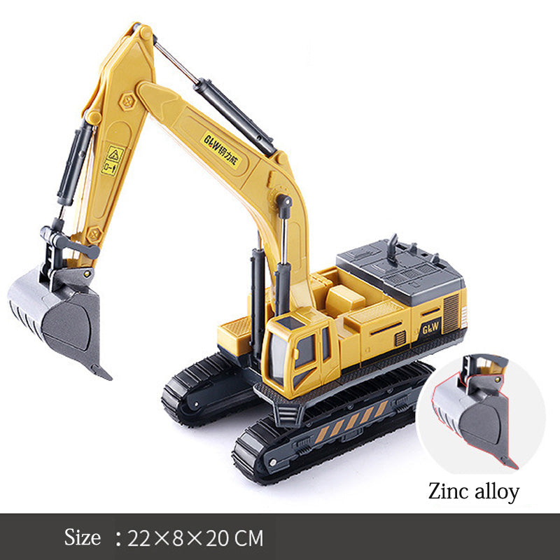 Forskjellige arbeids leke biler til barn