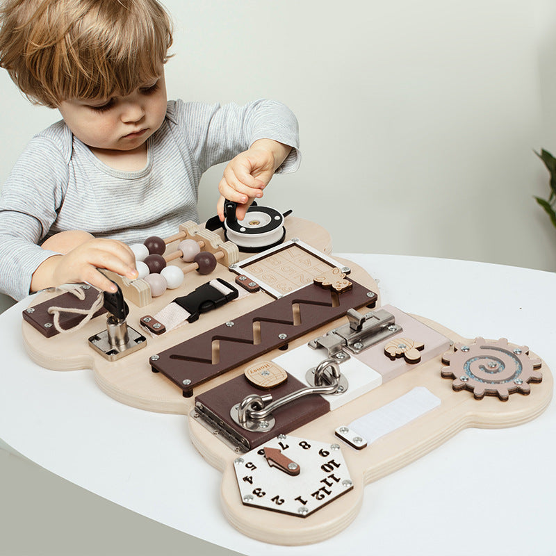 Montessori busy baby board