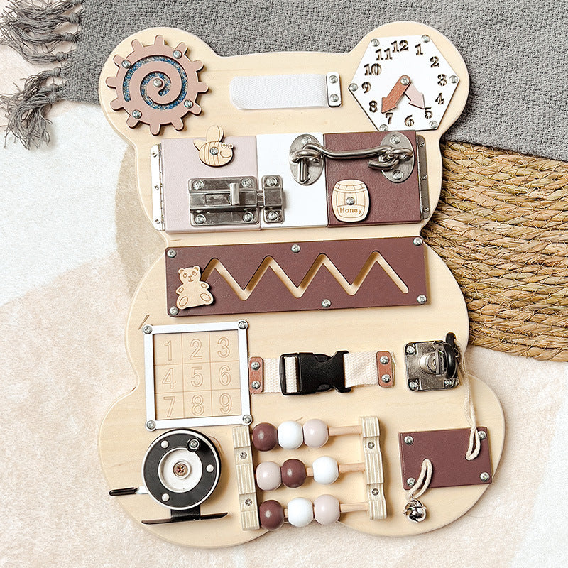 Montessori busy baby board