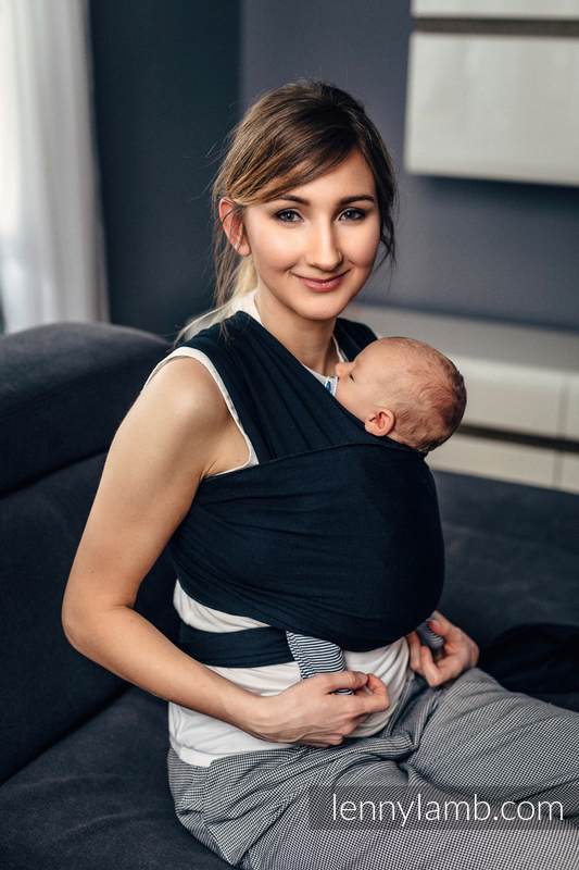 StretchyWrap Bæresjal fra lennylamb i 100% bomull