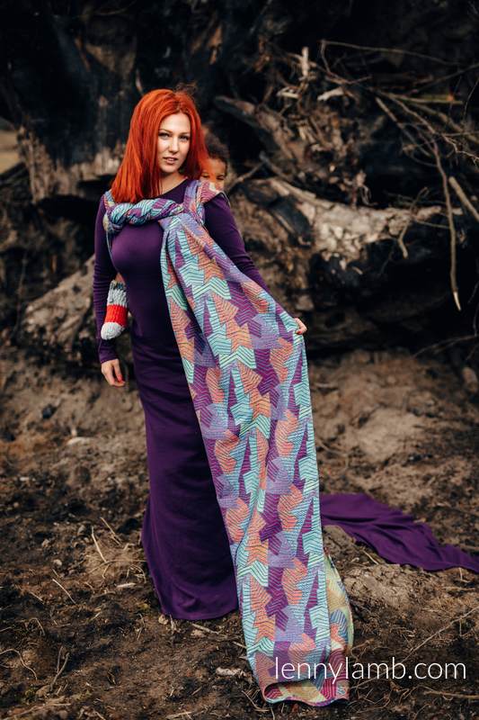 Lennylamb bæresjal i 100% bomull