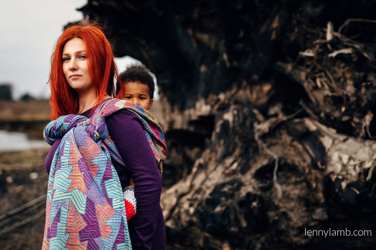 Lennylamb bæresjal i 100% bomull