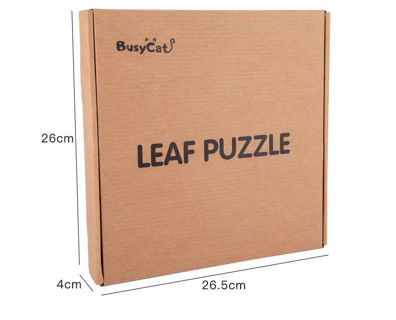 Montessori blad pussel