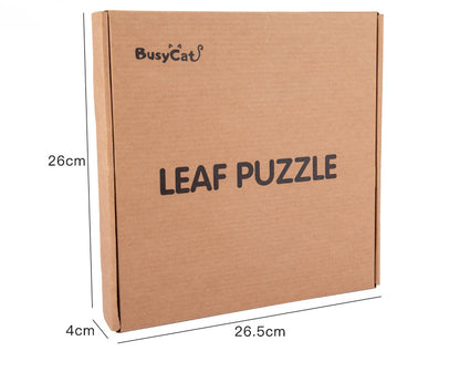 Montessori blad pussel