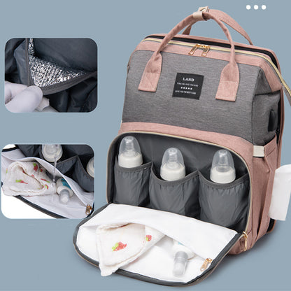 Stellebag & Babyseng – 2-i-1 Perfekt for Foreldre på Farten