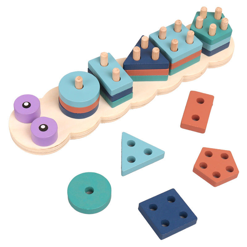 Montessori building blocks - Montessori geometric shapes
