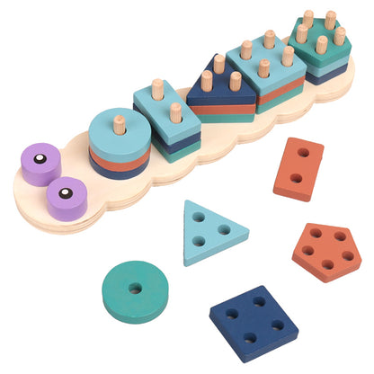 Montessori building blocks - Montessori geometric shapes