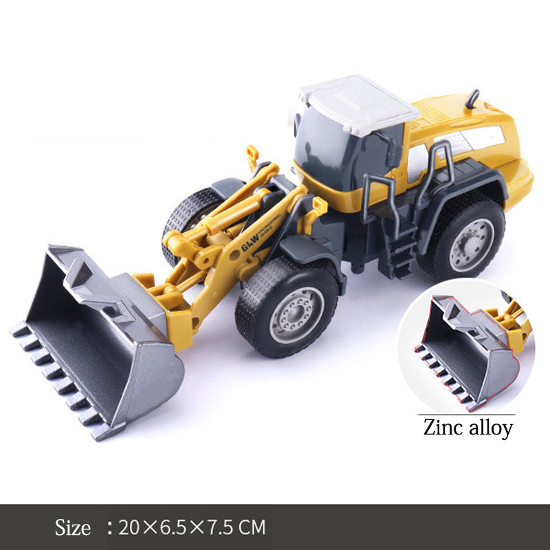 Forskjellige arbeids leke biler til barn