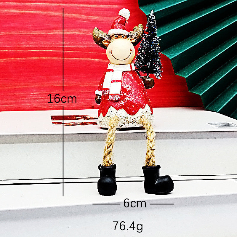 Snømann nattlampe i harpiks – Juledekorasjon og gave