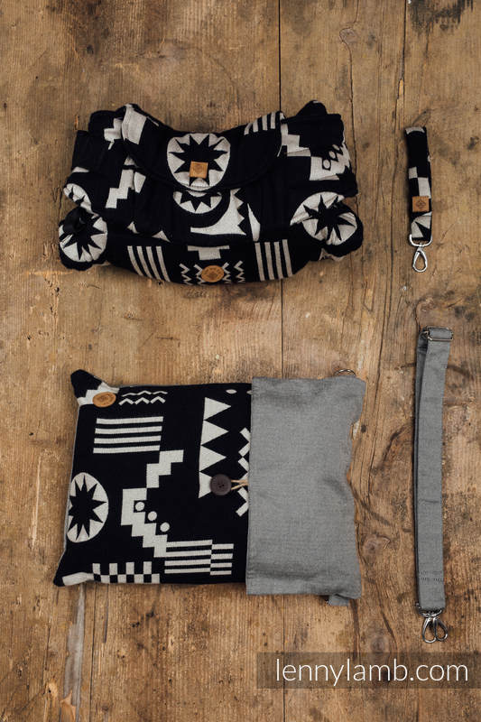 LennyUpGrade bæresele fra lennylamb - LIMITED EDITION, (49%mint 29%merino wool 22% combed cotton)