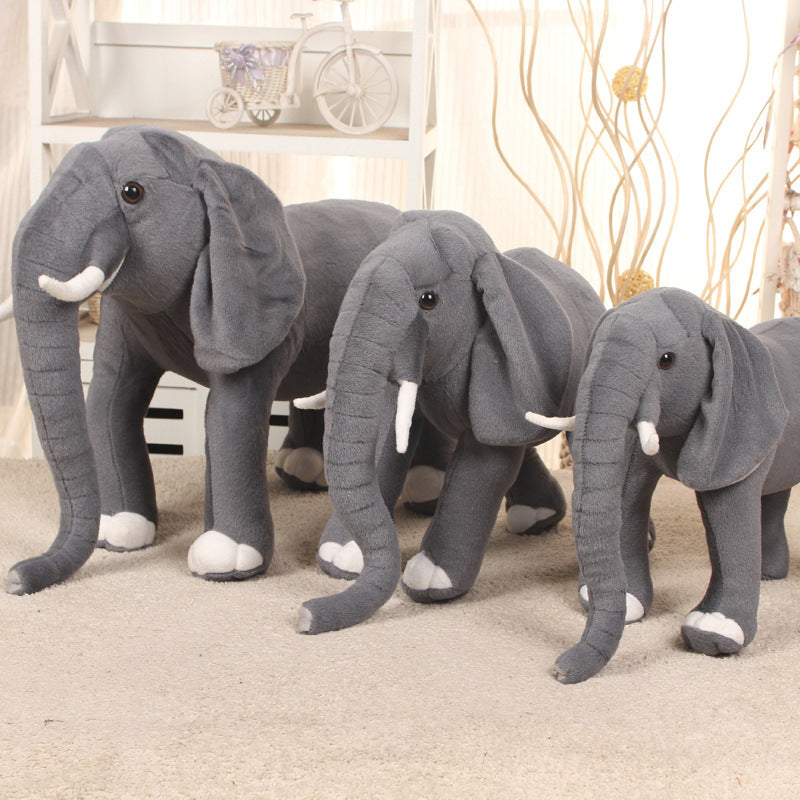 Stor elefant bamse - Fra 40 til 60 cm