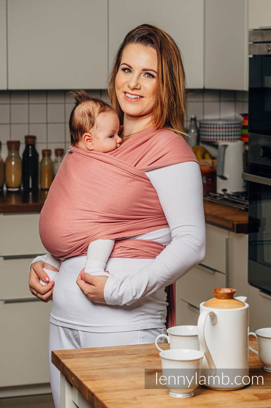 StretchyWrap Bæresjal fra lennylamb i 100% bomull