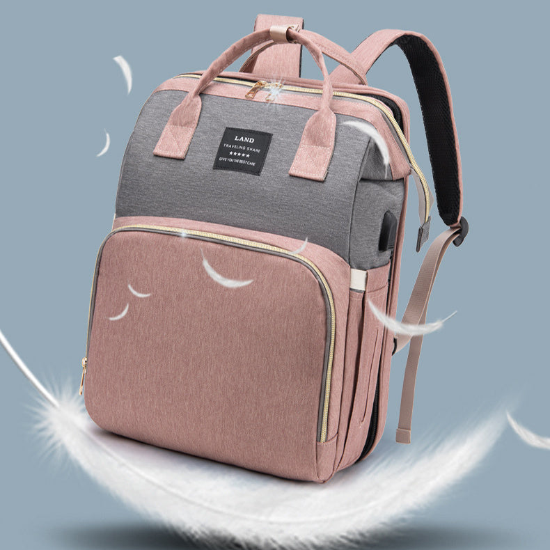 Stellebag & Babyseng – 2-i-1 Perfekt for Foreldre på Farten