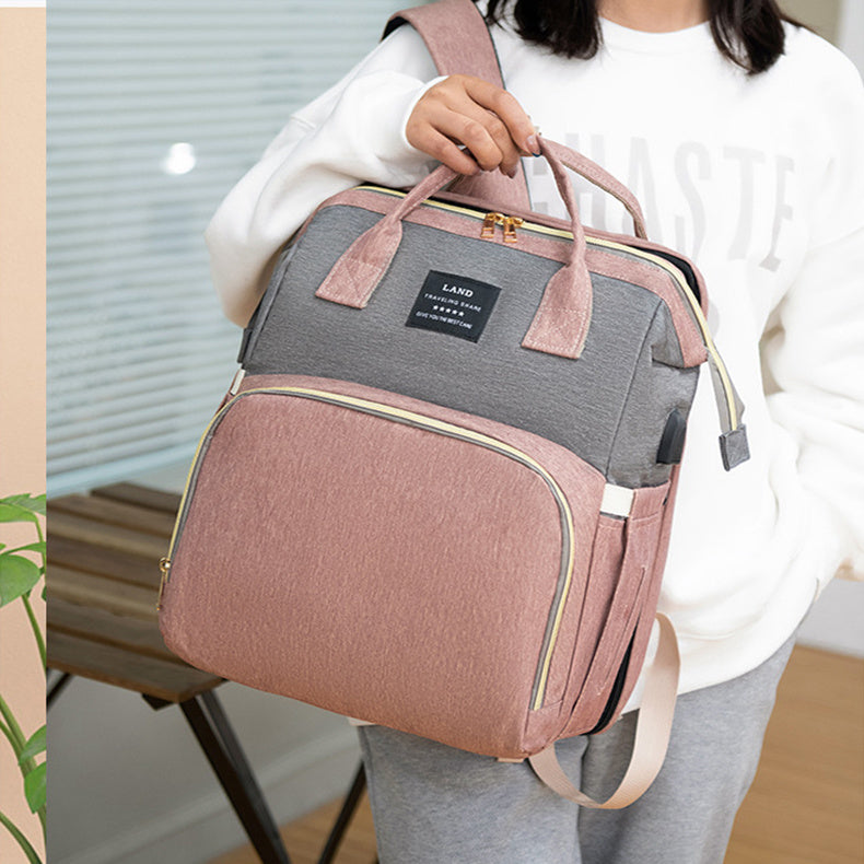 Stellebag & Babyseng – 2-i-1 Perfekt for Foreldre på Farten