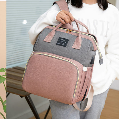 Stellebag & Babyseng – 2-i-1 Perfekt for Foreldre på Farten