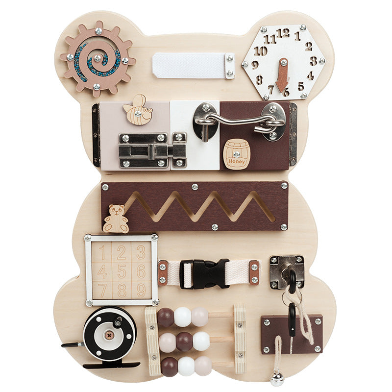 Montessori busy baby board