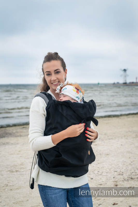 Værbeskyttelse til bæresele og bæresjal - vann & vind beskyttende fra LennyLamb