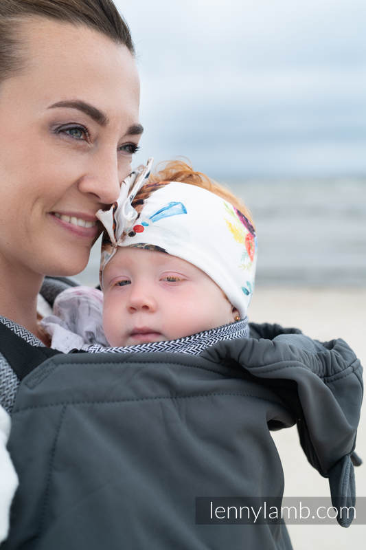 Værbeskyttelse til bæreseler/sjal fra LennyLamb - vind & vann beskyttende