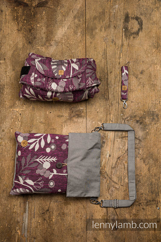 LennyUpGrade bæresele, limited edition (48% mint, 26% tussah silk, 26% combed cotton)