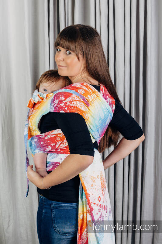 WrapTai bæresele lennylamb - 100% bomull/ RAINBOW LOTUS