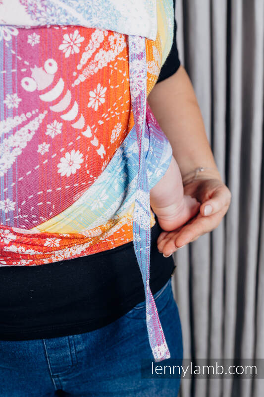 WrapTai bæresele lennylamb - 100% bomull/ RAINBOW LOTUS
