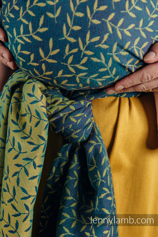 Bæresjal i 100% bomull- Jacquard Weave