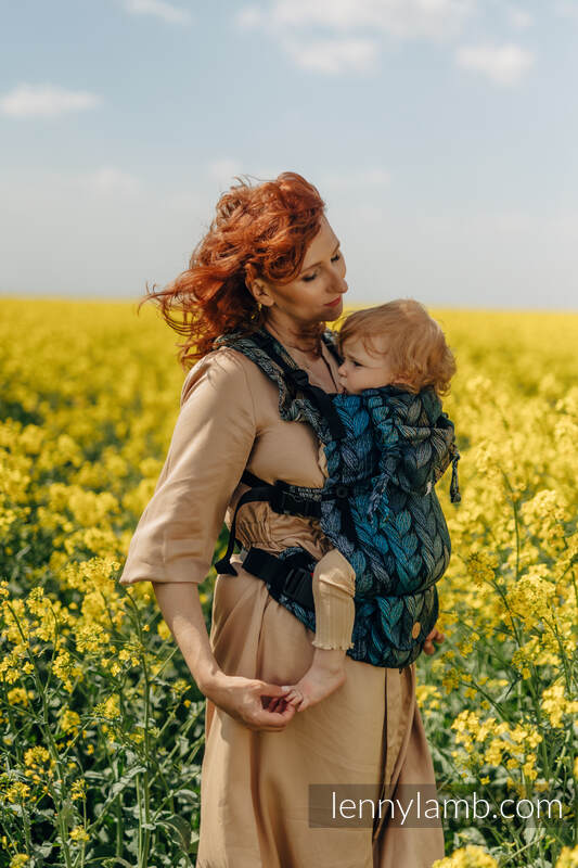 LennyUpGrade bæresele, 65% bamboo viscose, 35% bomull - TANGLED - BETWEEN THE EARTH & THE SKY