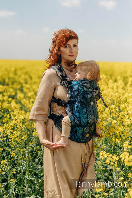 LennyUpGrade bæresele, 65% bamboo viscose, 35% bomull - TANGLED - BETWEEN THE EARTH & THE SKY