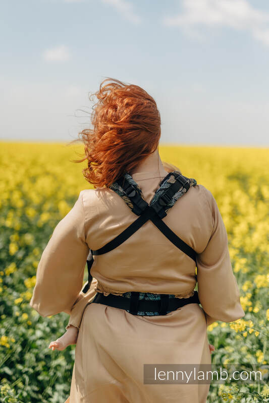 LennyUpGrade bæresele, 65% bamboo viscose, 35% bomull - TANGLED - BETWEEN THE EARTH & THE SKY