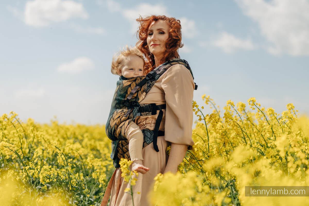 LennyUpGrade bæresele, 65% bamboo viscose, 35% bomull - TANGLED - BETWEEN THE EARTH & THE SKY