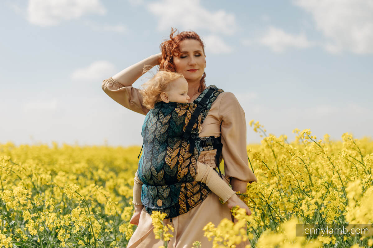 LennyUpGrade bæresele, 65% bamboo viscose, 35% bomull - TANGLED - BETWEEN THE EARTH & THE SKY