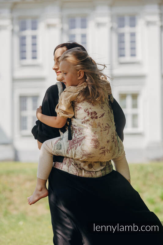 LennyPreschool Bæresele, Preschool størrelse (45% bomull, 33% Merino ull 14% cashmere, 8% silke) - HERBARIUM - RECLAIMED BY NATURE