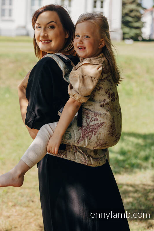 LennyPreschool Bæresele, Preschool størrelse (45% bomull, 33% Merino ull 14% cashmere, 8% silke) - HERBARIUM - RECLAIMED BY NATURE