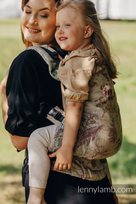 LennyPreschool Bæresele, Preschool størrelse (45% bomull, 33% Merino ull 14% cashmere, 8% silke) - HERBARIUM - RECLAIMED BY NATURE