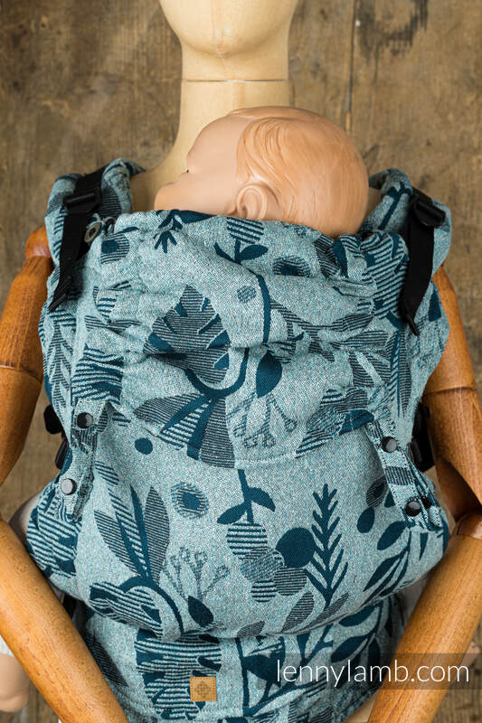 LennyUpGrade bæresele fra lennylamb - LIMITED EDITION (41% noil silk, 35% combed bomull, 20% merino ull, 4% cashmere)