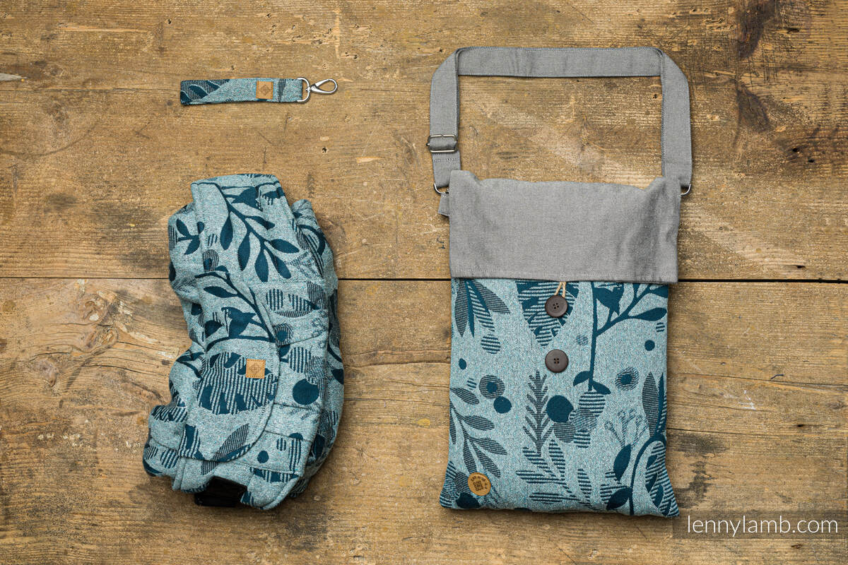 LennyUpGrade bæresele fra lennylamb - LIMITED EDITION (41% noil silk, 35% combed bomull, 20% merino ull, 4% cashmere)