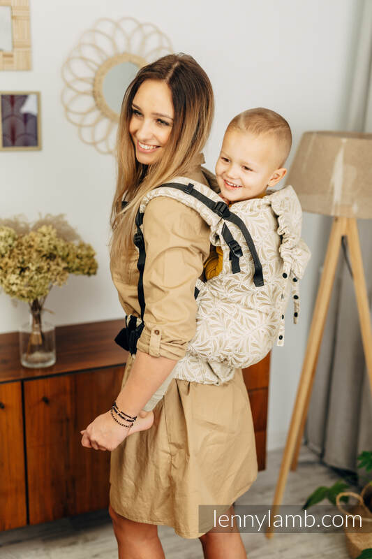LennyPreschool bæresele - i 50% bomull & 50% bambus viscose - INFINITY GOLDEN HOUR