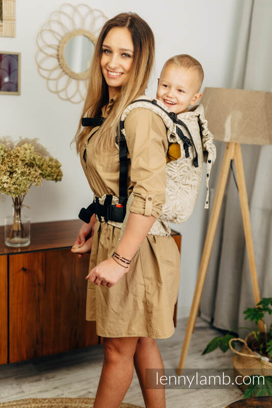 LennyPreschool bæresele - i 50% bomull & 50% bambus viscose - INFINITY GOLDEN HOUR